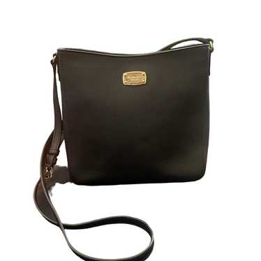 Michael Kors Black Saffiano Leather Crossbody Bag