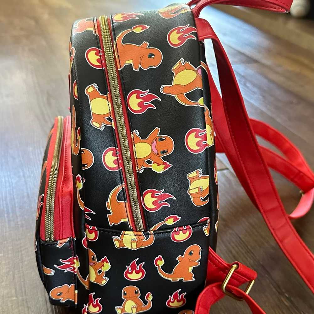 Loungefly mini backpack Pokemon charmander - image 3