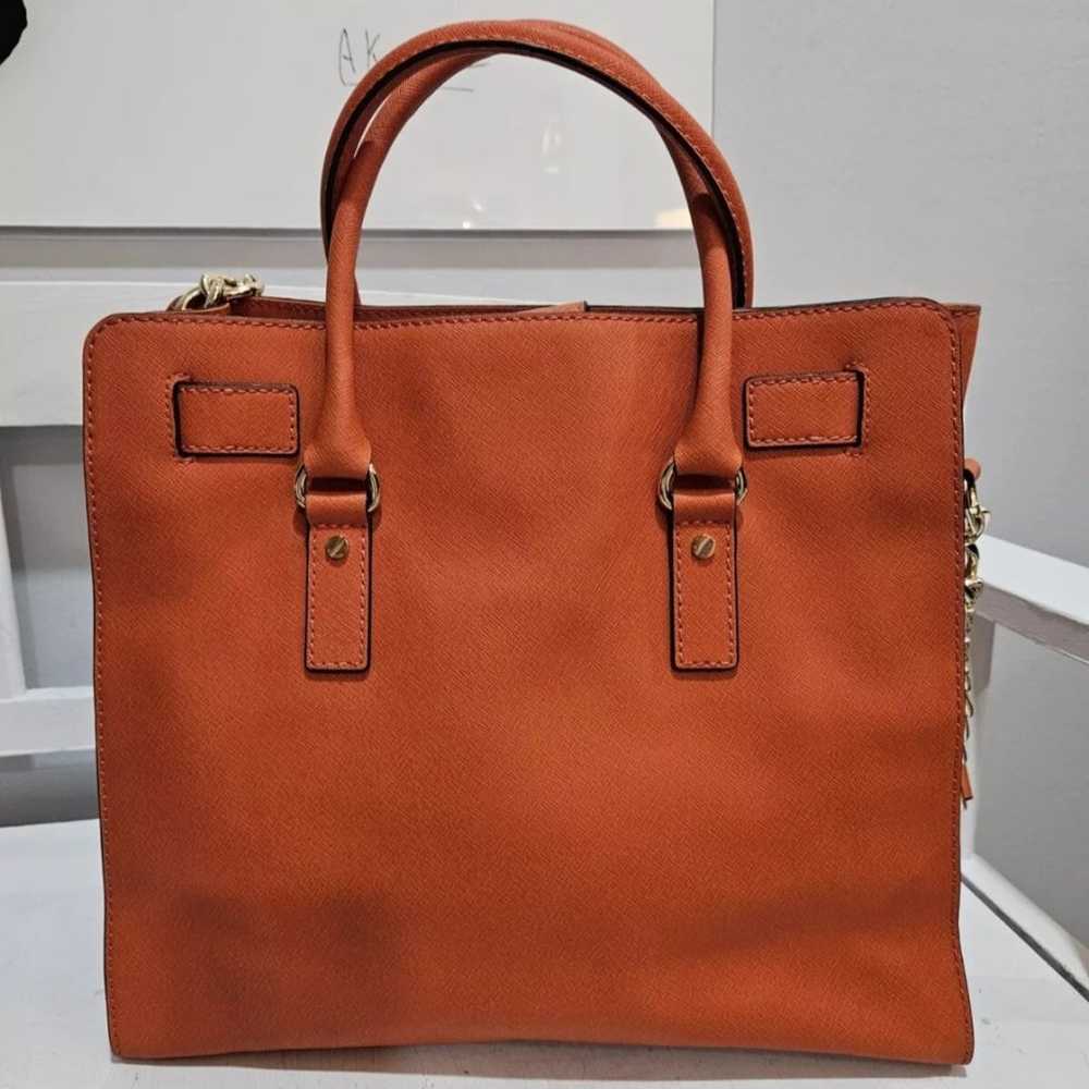 Michael Kors Hamilton Orange Handbag - image 2