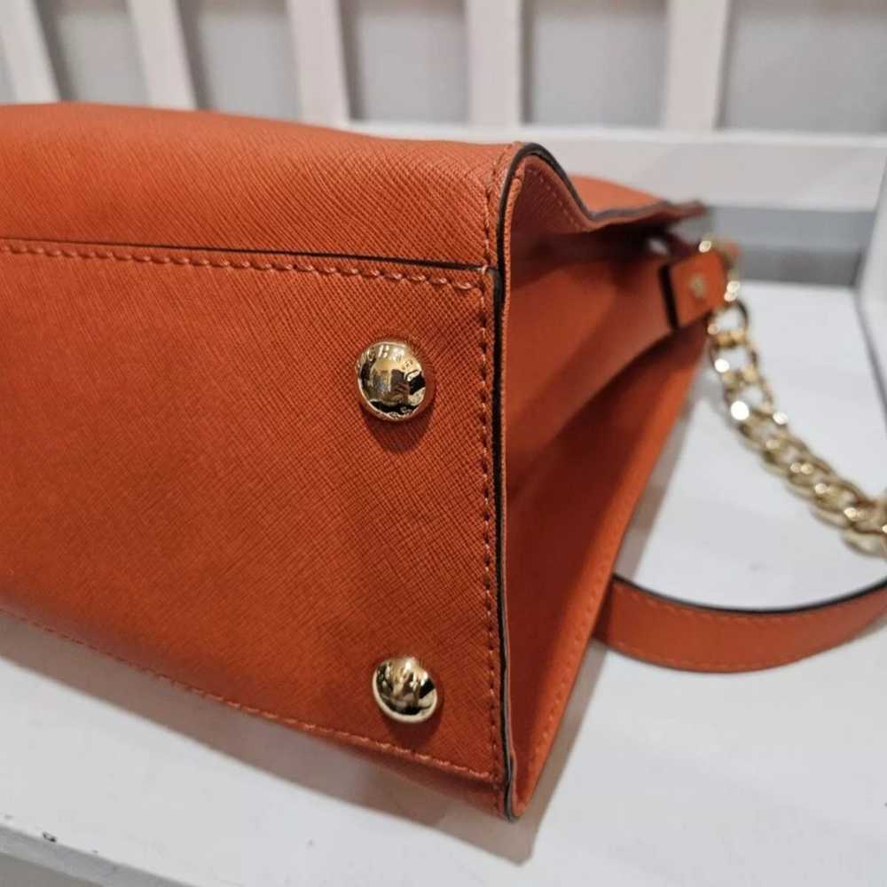 Michael Kors Hamilton Orange Handbag - image 3