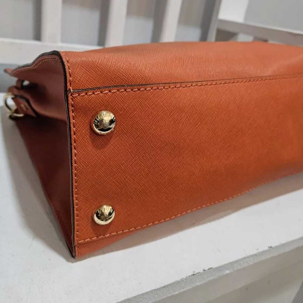 Michael Kors Hamilton Orange Handbag - image 4