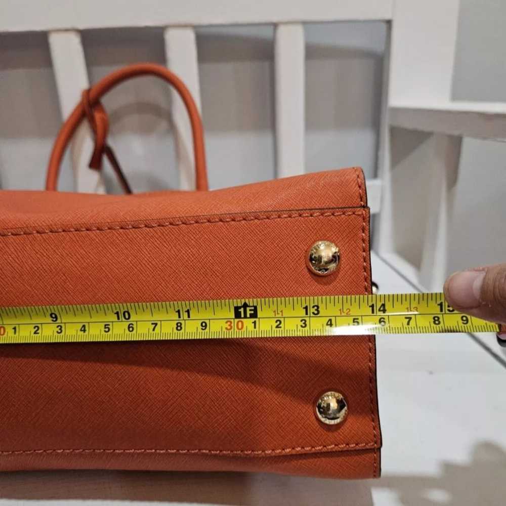 Michael Kors Hamilton Orange Handbag - image 8