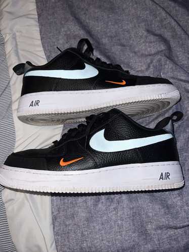 Nike Air force LV8 Black Total Orange