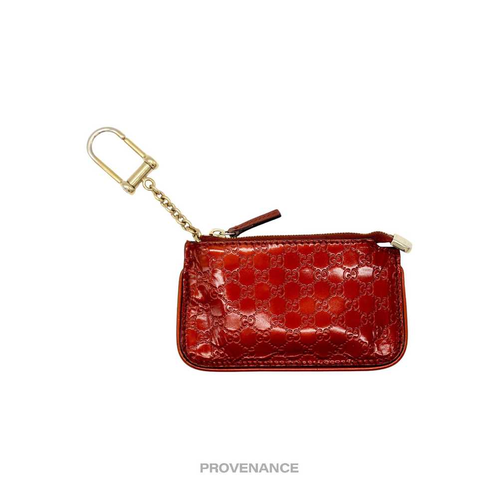 Gucci 🔴 Gucci Key Pouch Cles - GG MicroGuccissim… - image 2
