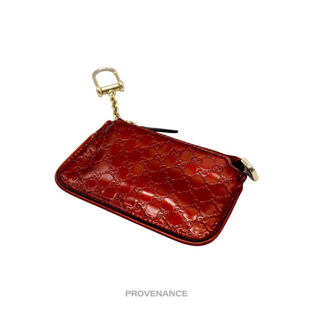 Gucci 🔴 Gucci Key Pouch Cles - GG MicroGuccissim… - image 4