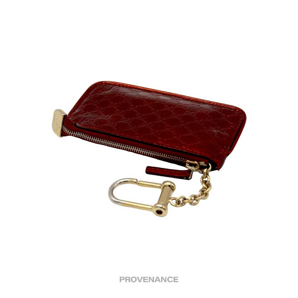 Gucci 🔴 Gucci Key Pouch Cles - GG MicroGuccissim… - image 5