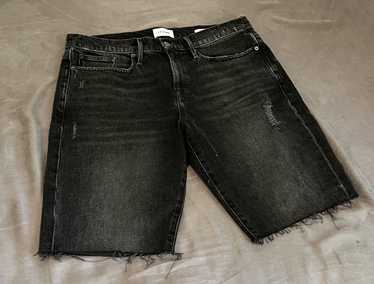 Frame Mens size offers 28 denim shorts black L'Homme cutoff