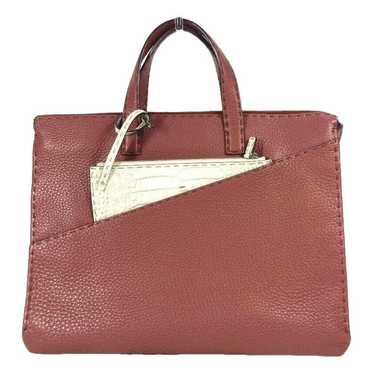 Fendi Anna Selleria leather handbag