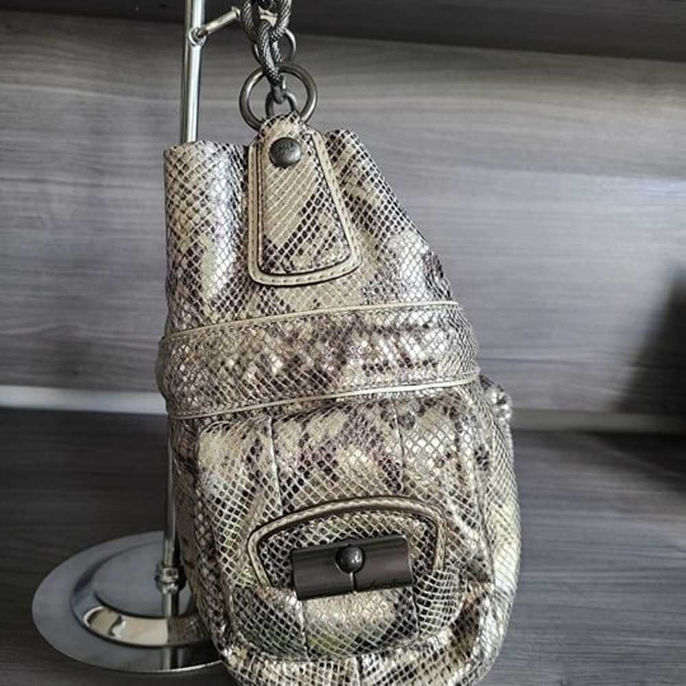 Coach Metallic Python Finish Style # 14770 | Colo… - image 3