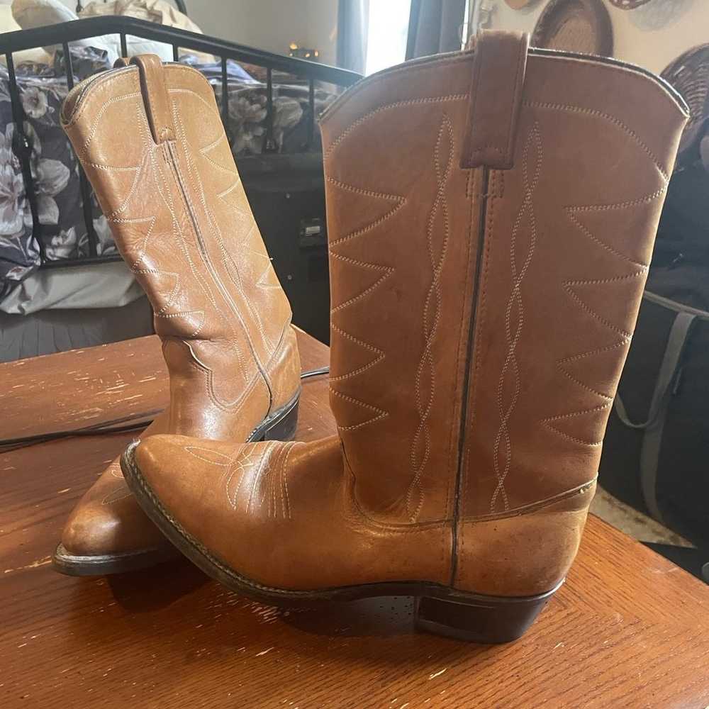 VINTAGE 70s Avonite Hypalon SuperWear Cowboy Boot… - image 2