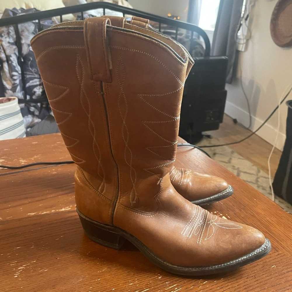 VINTAGE 70s Avonite Hypalon SuperWear Cowboy Boot… - image 4