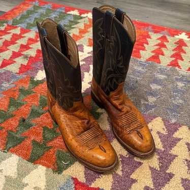 Vintage Justin cowboy western boots 7.5