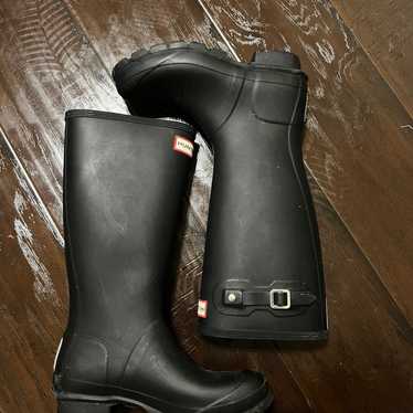 Hunter boots size 6