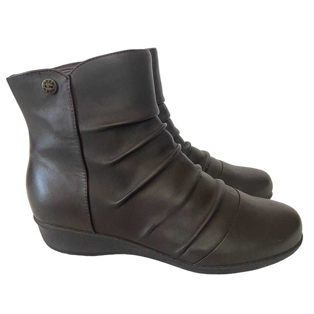 Drew Cologne Ankle Boots Dark Brown Size 7M - image 1