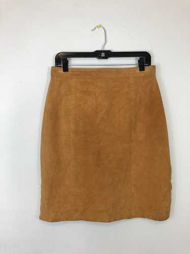 Country Clothing Company Tan Suede Skirt