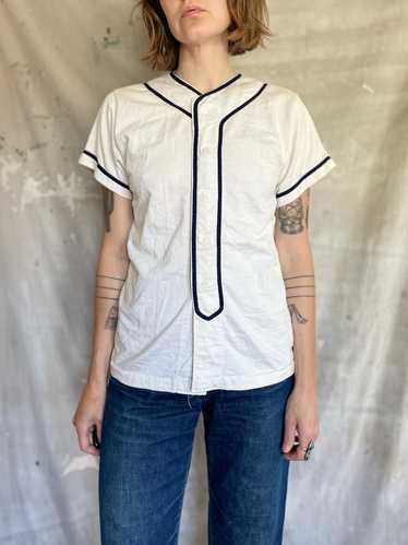 60s Russell Southern Baseball Uniform Shirt