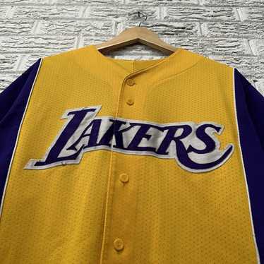 Majestic Majestic Los Angelas Lakers Baseball Bas… - image 1