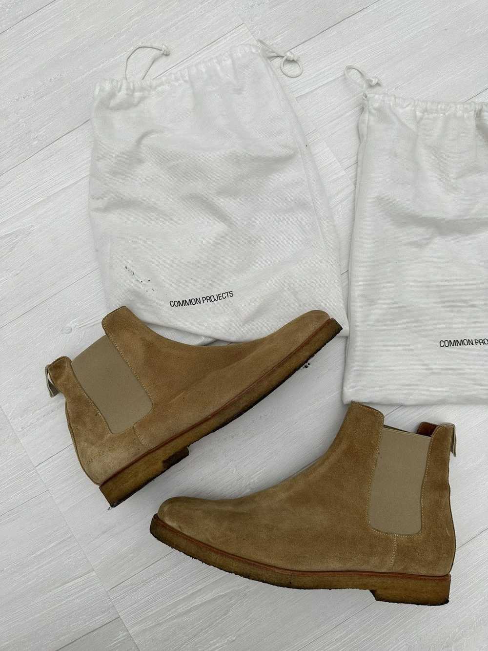 Common Projects Common Projects Suede Chelsea Boo… - image 5