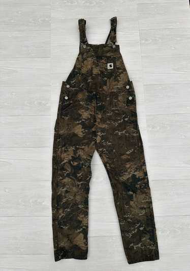 Carhartt Wip Carhartt W.I.P Camo Bib Overalls Wood