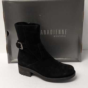 La Canadienne Camilla Ankle Boots, Black Suede, Wo