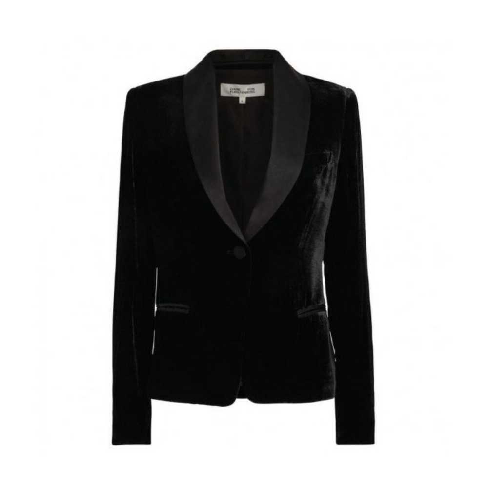 Diane Von Furstenberg Velvet blazer - image 2