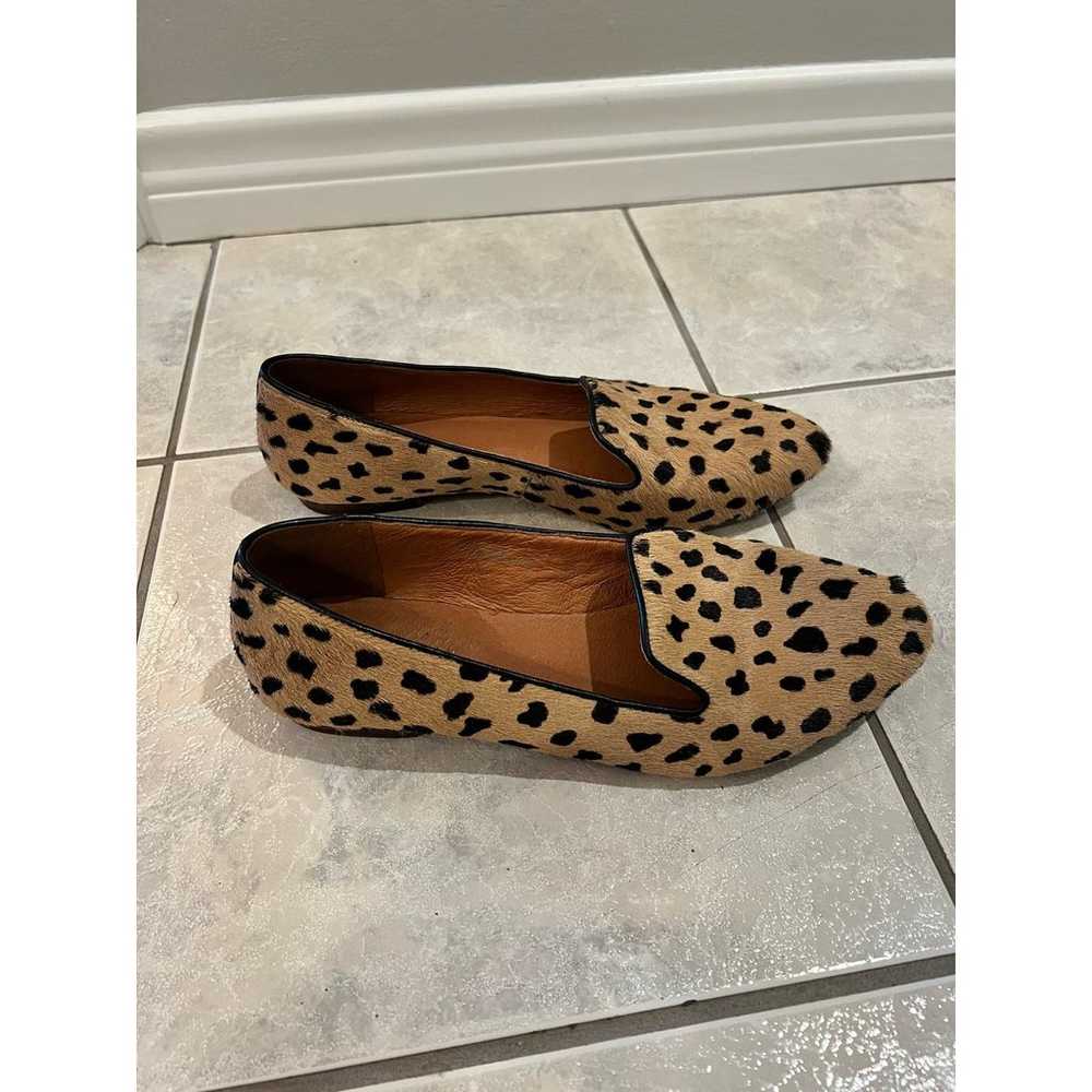 MADEWELL TEDDY LOAFER US SIZE 9 CALF HAIR LEOPARD… - image 2