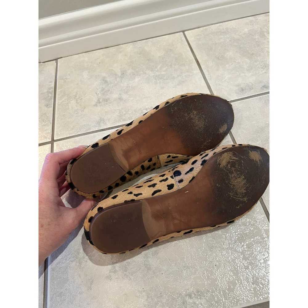 MADEWELL TEDDY LOAFER US SIZE 9 CALF HAIR LEOPARD… - image 4