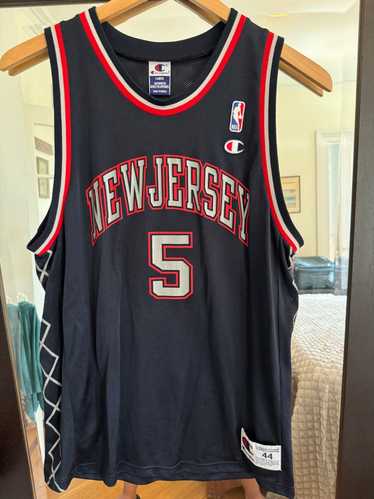 Champion Vintage NJ Nets jersey (Jason Kidd) (L) |