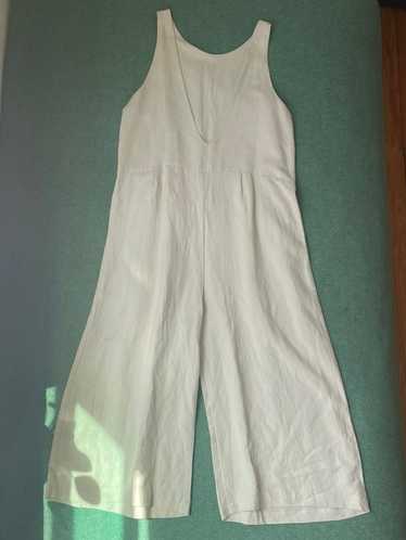 First Rite Low Back Linen Jumpsuit (M) | Used,… - image 1