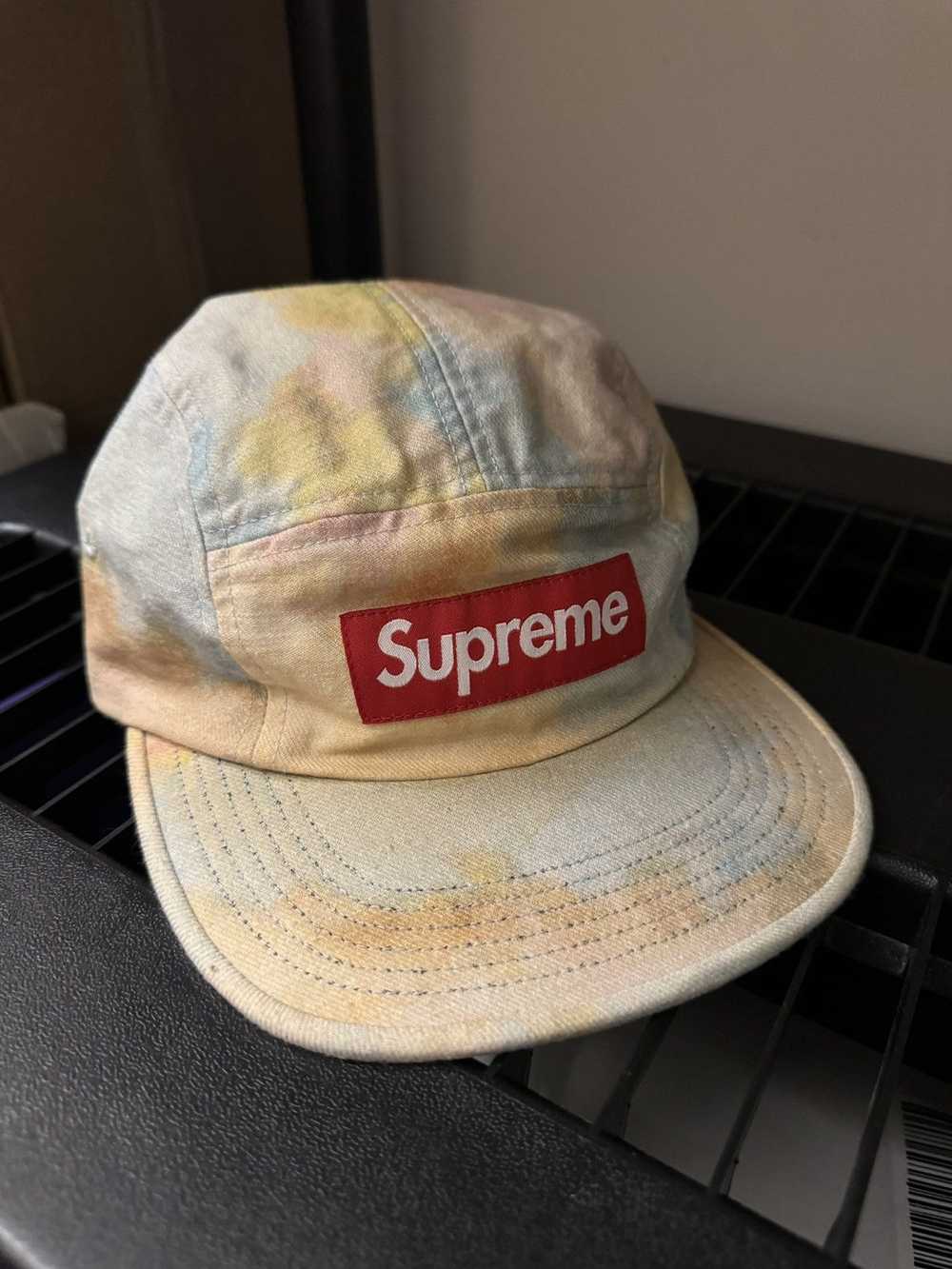 Supreme Supreme Multicolor Denim Camp Cap - image 1