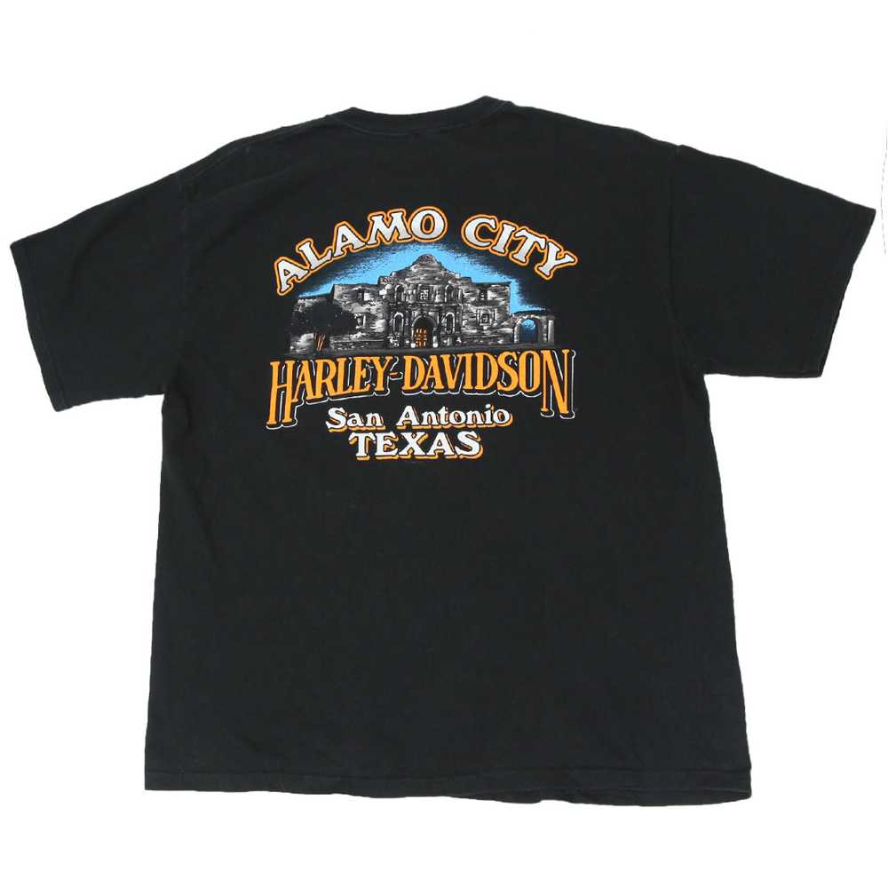 2005 Vintage Harley Davidson Alamo City Texas T-S… - image 2