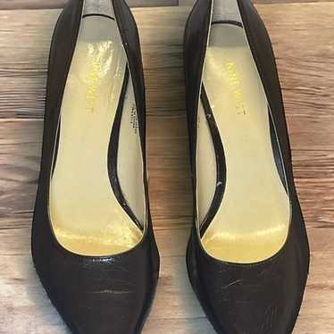 Nine West Adriana Brown Leather Pumps Size 7.5 M