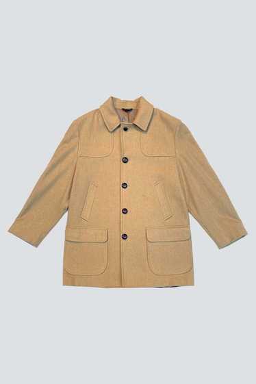 Tan Wool 70's Coat