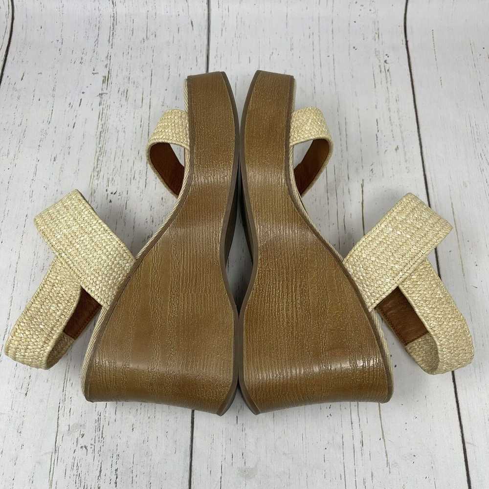 Lucky Brand Delukah Sandals Womens 10 Tan Platfor… - image 10