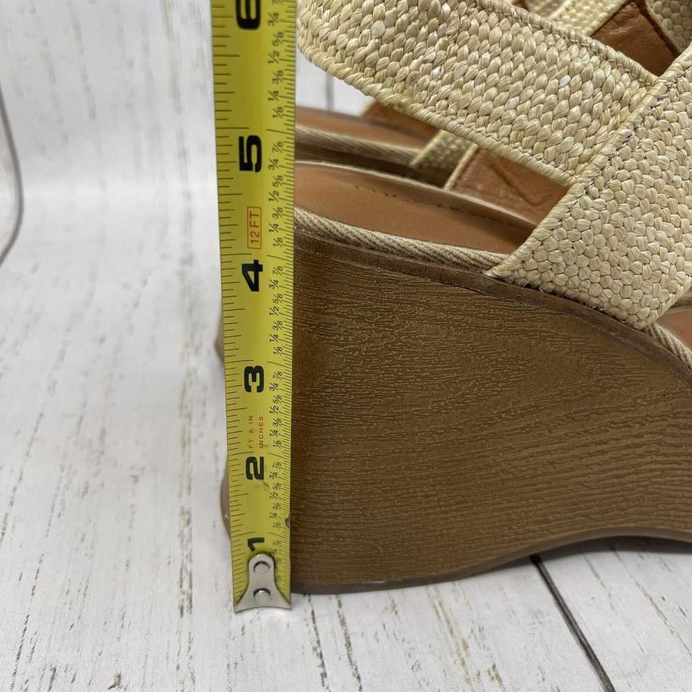Lucky Brand Delukah Sandals Womens 10 Tan Platfor… - image 12