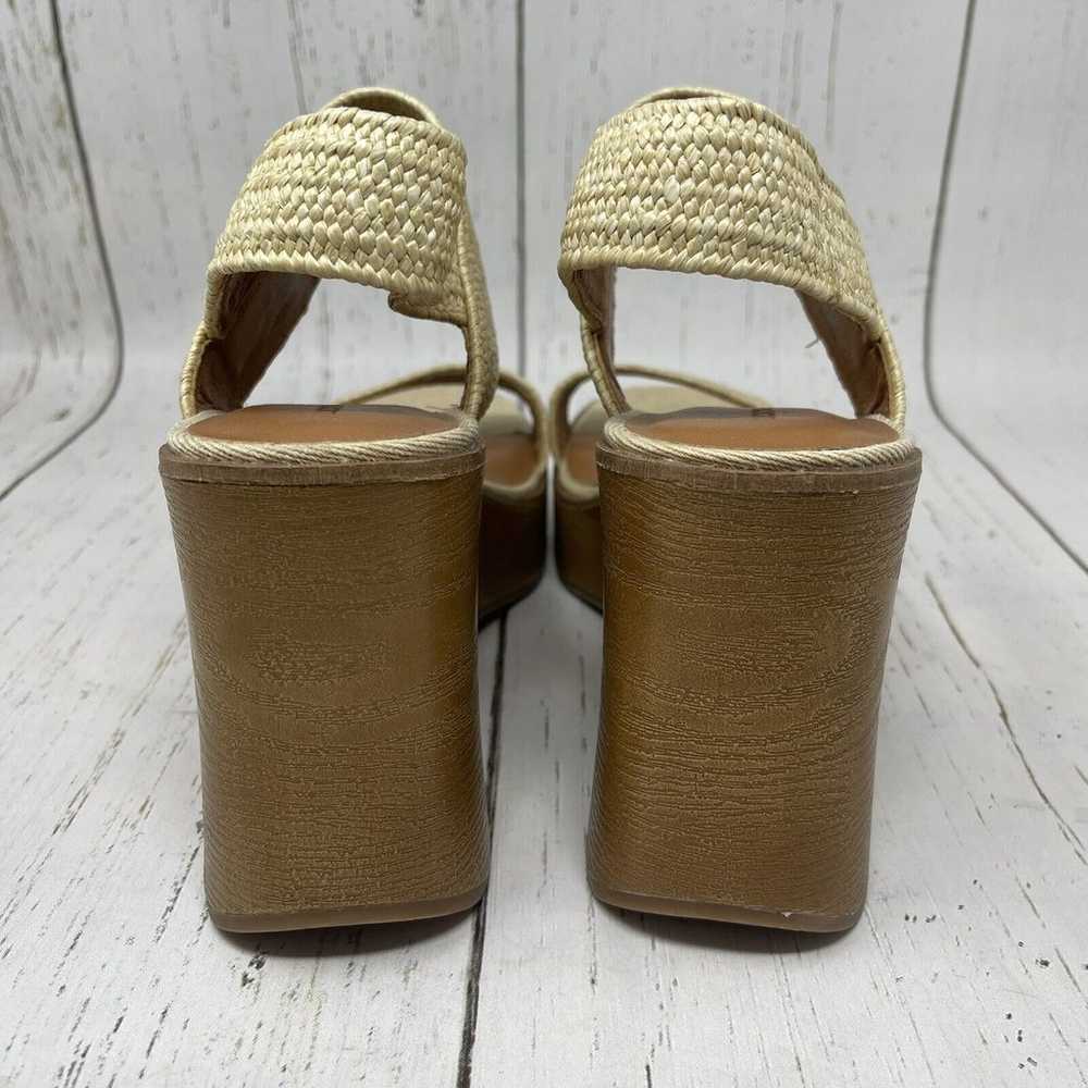 Lucky Brand Delukah Sandals Womens 10 Tan Platfor… - image 7