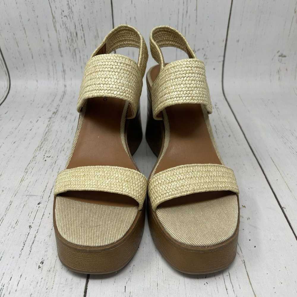 Lucky Brand Delukah Sandals Womens 10 Tan Platfor… - image 9