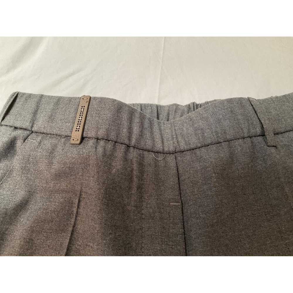 Peserico Wool slim pants - image 6