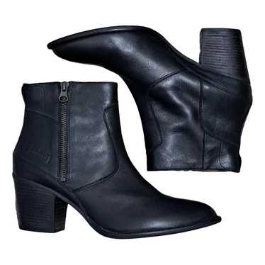 Hunter Leather ankle boots