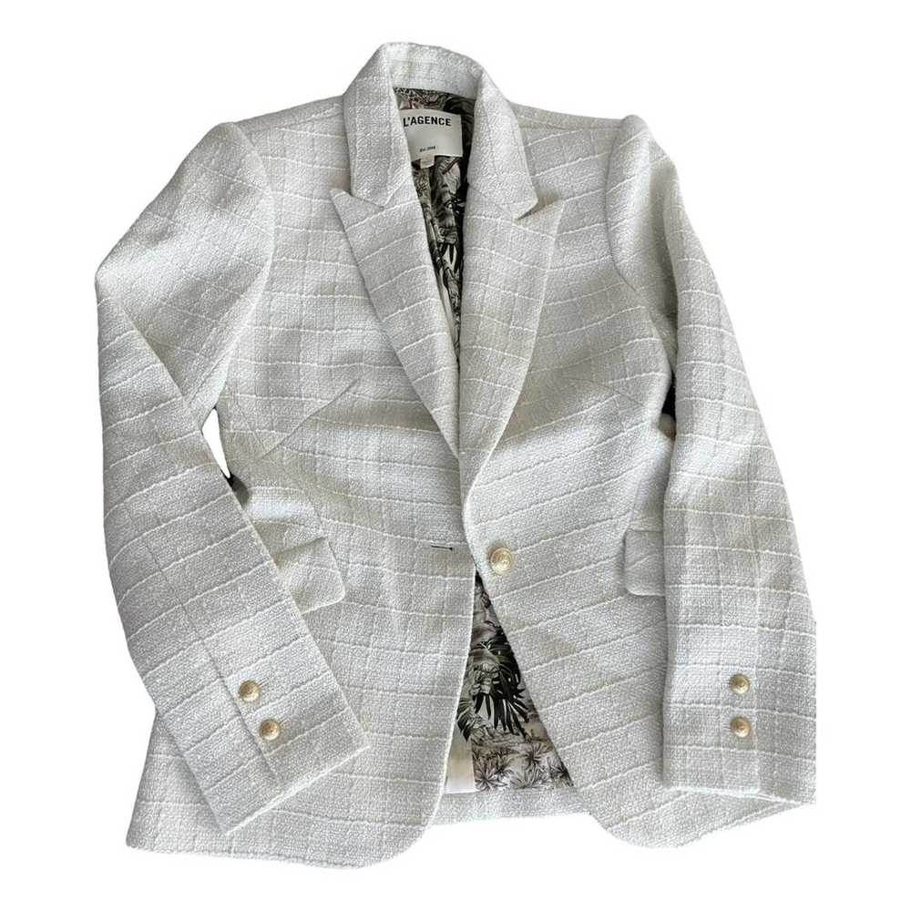 L'Agence Tweed blazer - image 1