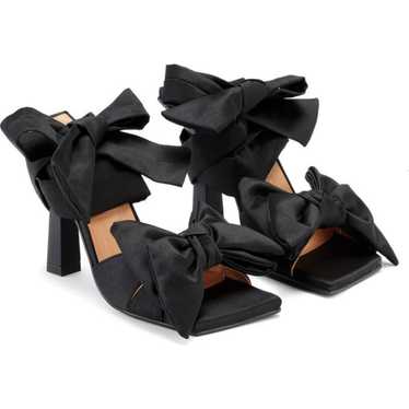 Ganni satin sandals - Gem