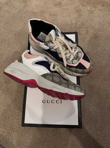 Gucci Gucci Rhyton lace-up sneakers