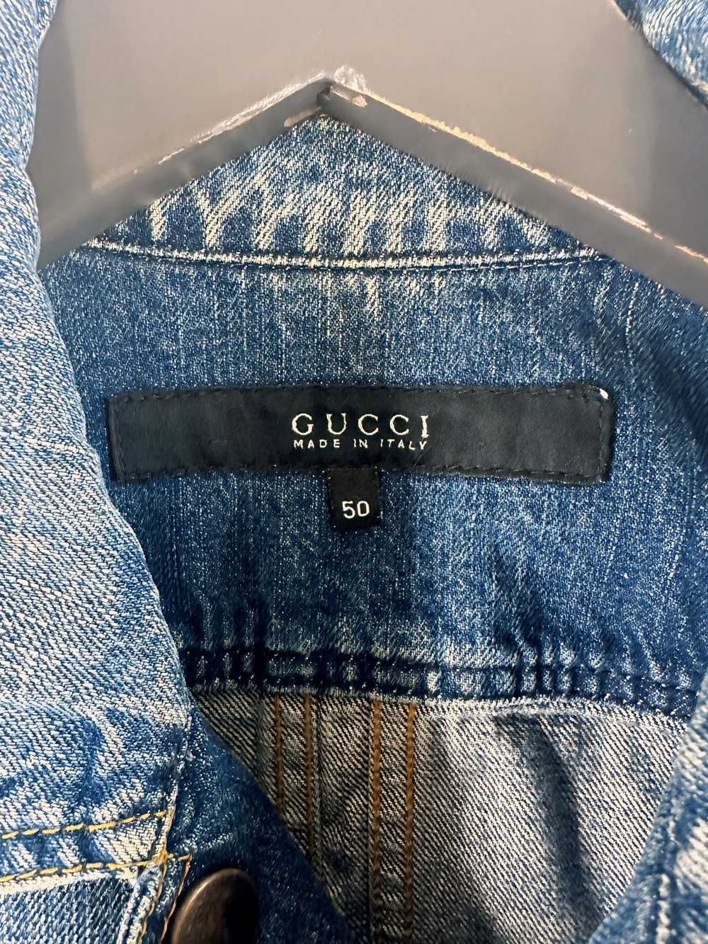 Gucci Vintage Gucci Denim Jacket - image 4