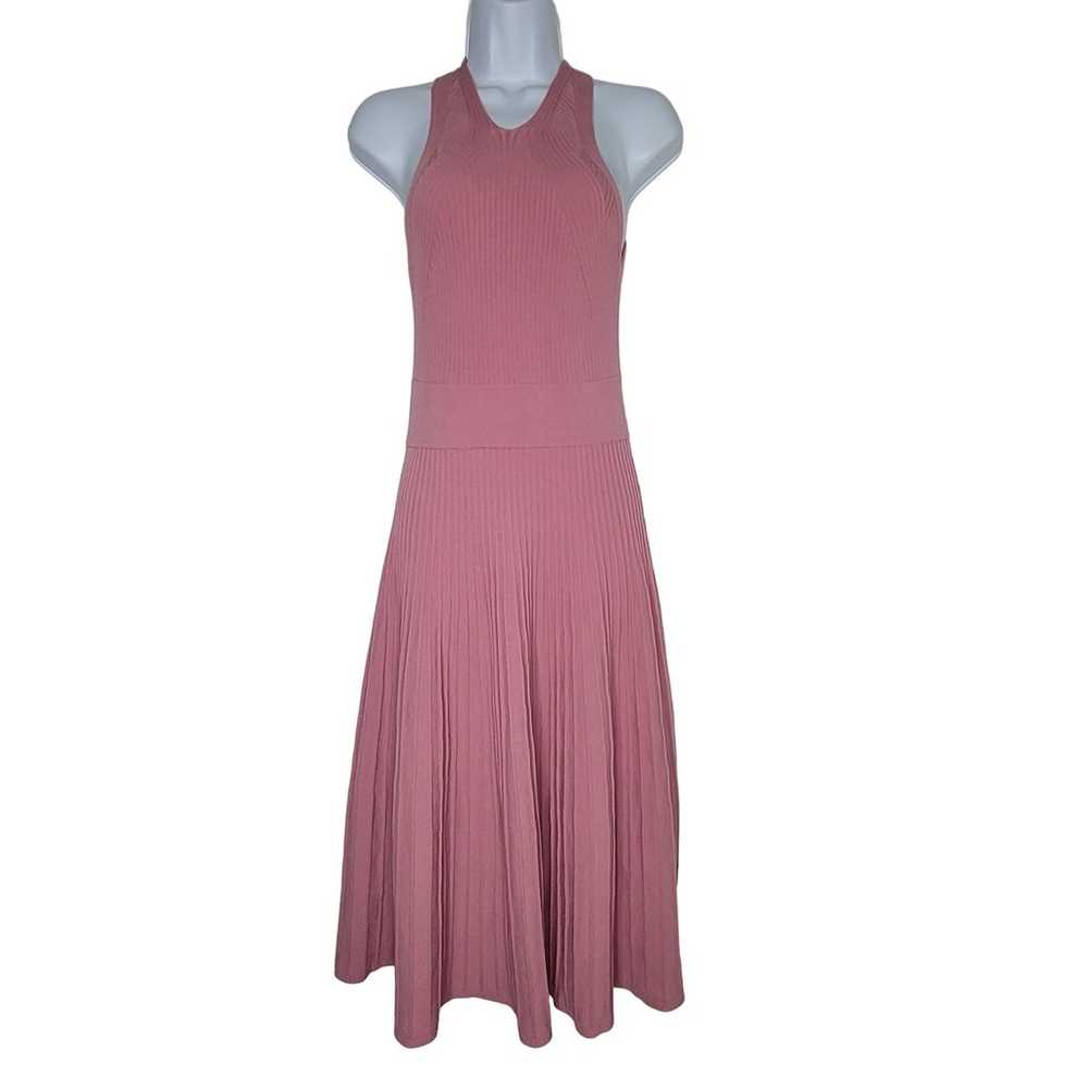 Express Sweater Dress Women Small Pink Sleeveless… - image 1