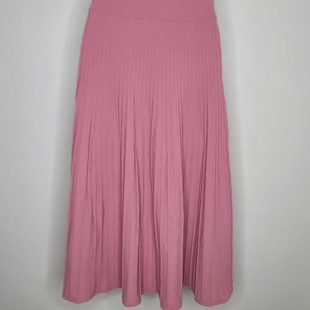 Express Sweater Dress Women Small Pink Sleeveless… - image 7