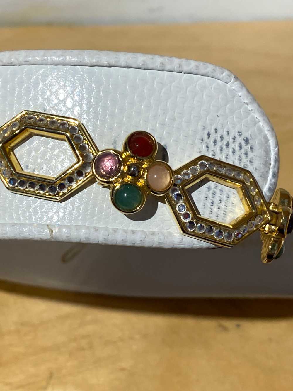 Vintage Judith Leiber Jewel Belt - image 3