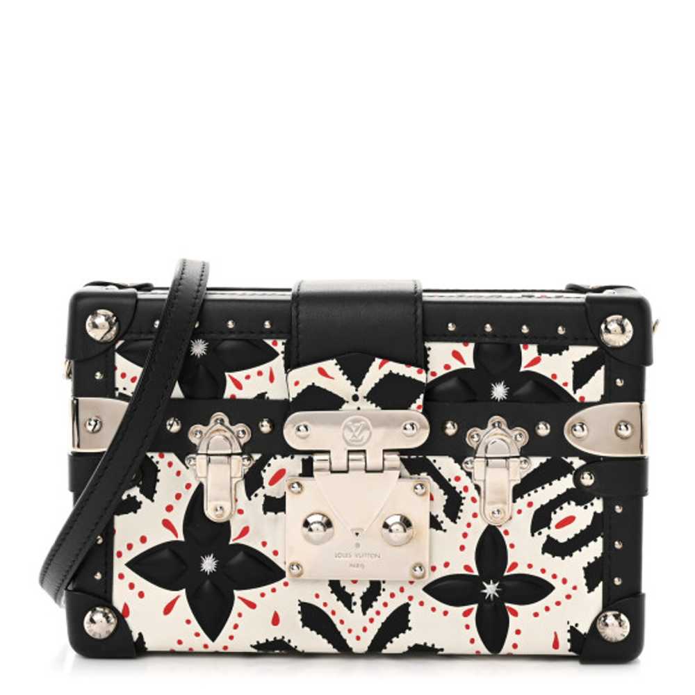 LOUIS VUITTON Calfskin Graphic Print Petite Malle - image 1