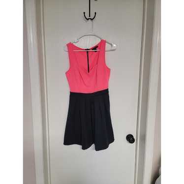 Womens pink and black Forever 21 dress