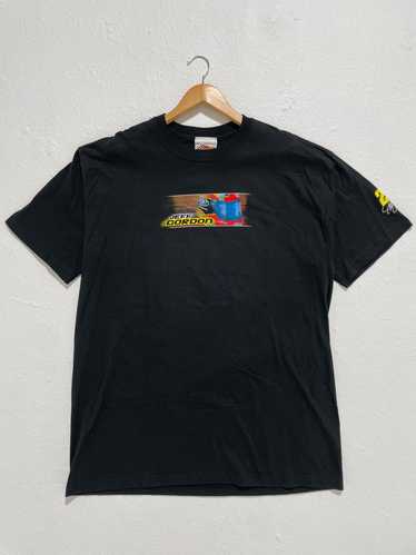 Vintage 2000s NWT Jeff Gordon Nascar Black T-Shir… - image 1