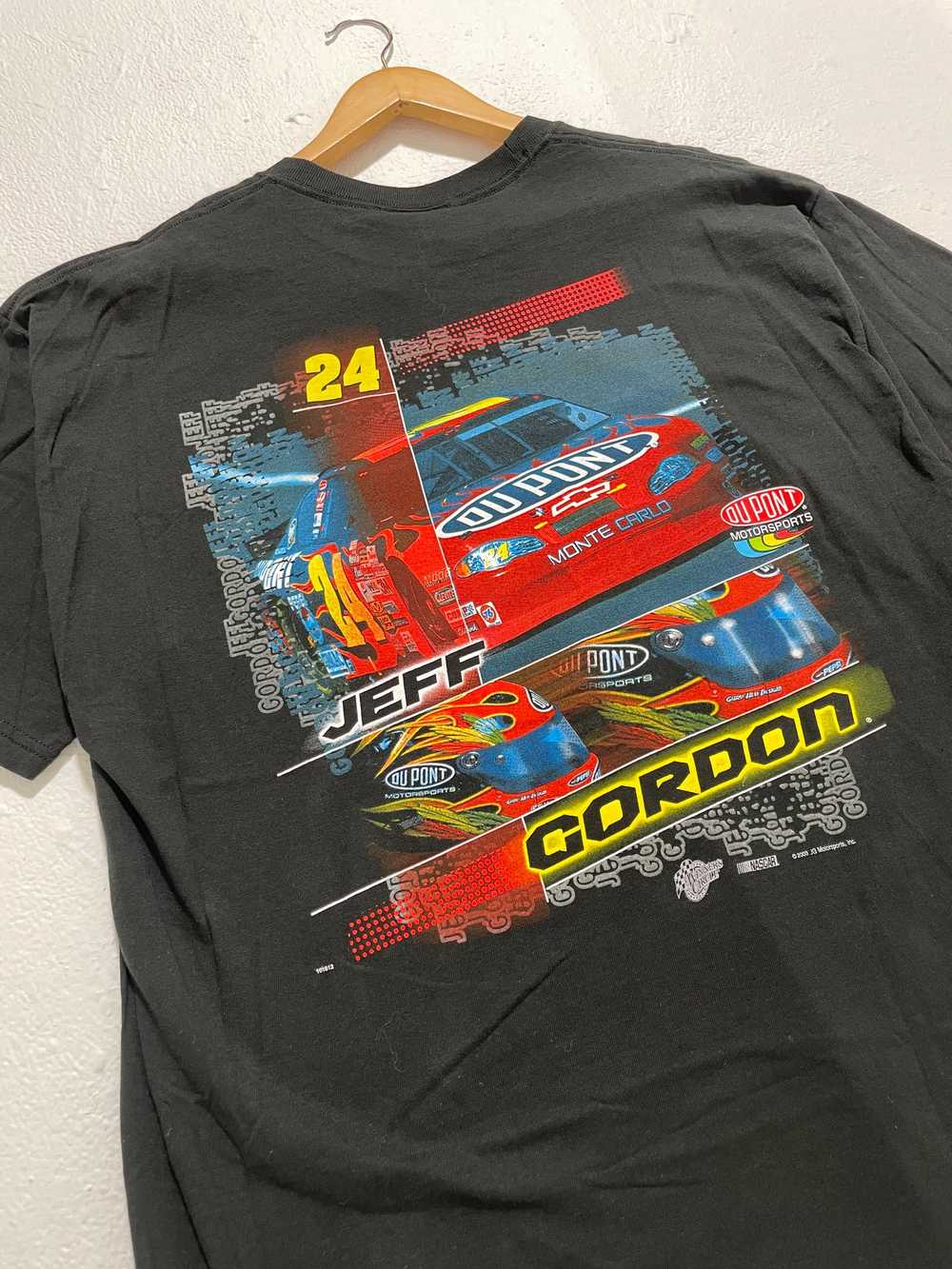 Vintage 2000s NWT Jeff Gordon Nascar Black T-Shir… - image 6